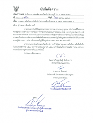สรุปผลการดำเนินการจัดซื้อจัดจ้างในรอบเดือนมีนาคม พ.ศ. 2567