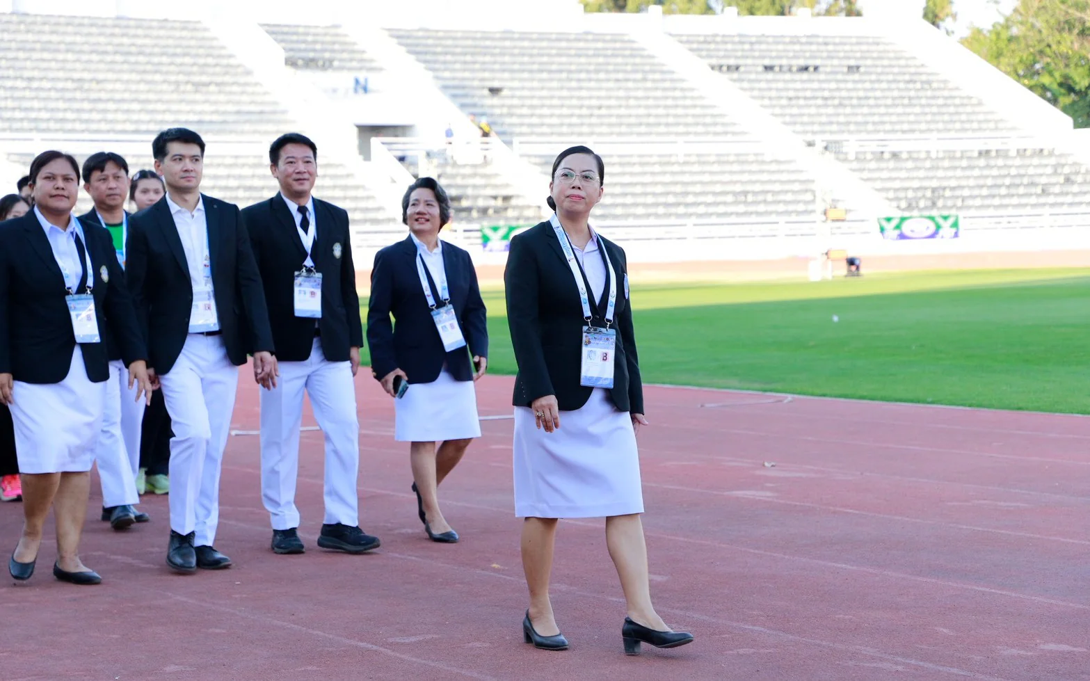 เข้าร่วมพิธีเปิดการแข่งขันกีฬานักเรียนนักศึกษาแห่งชาติครั้งที่ 45 “ฅนบุรีรัมย์เกมส์”